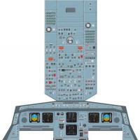 The airbus A330 cockpit Poster-Digital Download
