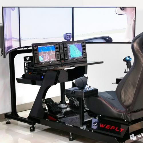 WeFLY Multifunctional simulated flight seat and rack